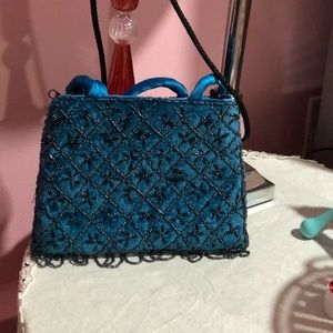 Blue purse